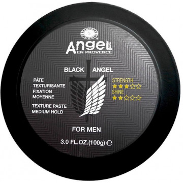 Купити - Angel Professional Black Angel Texture Paste Medium Hold - Паста для укладання волосся середньої фіксації