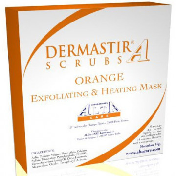 Купити - Dermastir Orange Exfoliating Heating Scrub + Mask - Відлущуючий скраб + маска Апельсин