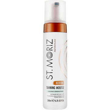 Купити - St. Moriz Advanced Colour Correcting Mousse Medium - Автобронзат-мус для середньої шкіри
