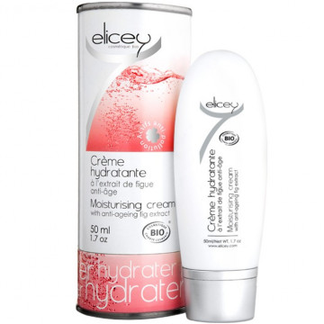 Купити - Elicey Moisturising Cream - Біо-крем денний зволожуючий з екстрактом інжиру від зморшок