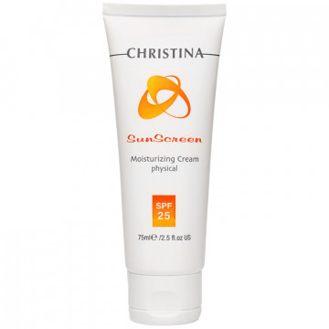 Купити - Christina Sunscreen Moisturizing Cream Physical SPF 25 - Сонцезахисний зволожуючий крем з фізичним захистом SPF 25