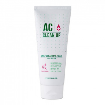 Купити - Etude House Ac Clean Up Daily Cleansing Foam - Пінка для вмивання для проблемної шкіри