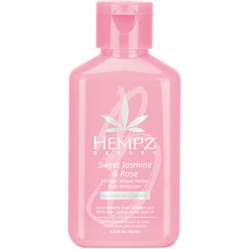 Купити - Hempz Sweet Jasmine & Rose Collagen Infused Herbal Body Moisturizer - Молочко для тіла з колагеном "Жасмін-Троянда"