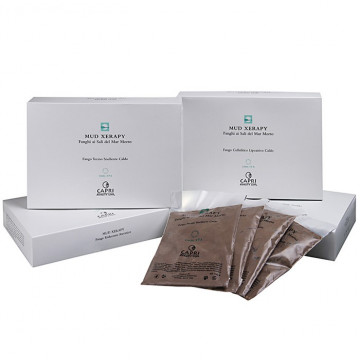 Купити - Capri Beauty Line Mud Xerapy Warm Thermal Streamlining Mud - Антицелюлітний комплекс на основі водоростей з розігріваються ефектом