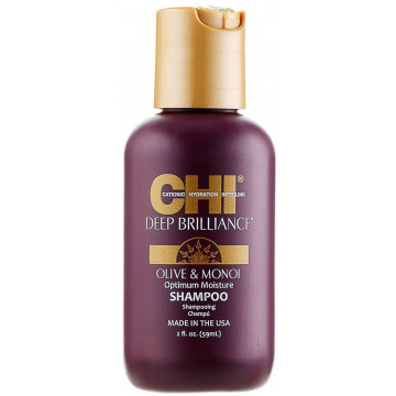 Купити - CHI Deep Brilliance Olive & Monoi Optimum Moisture Shampoo - Зволожуючий шампунь