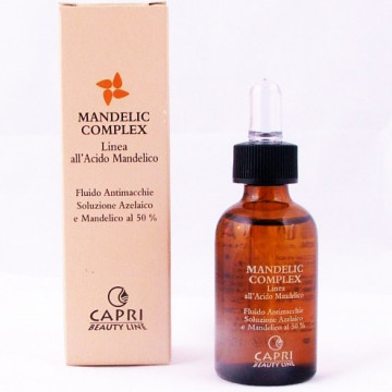 Купити - Capri Beauty Line Mandelic Complex Anti-Spot Fluid Azelaic and Mandelic Solution at 50% - Кислотний флюїд на основі мигдальної і азелаїнової кислоти 50%