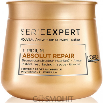 Купити - L’Oreal Professionnel Absolut Repair Lipidium Instant Reconstructing Masque 250 мл - Маска для відновлення пошкодженого волосся