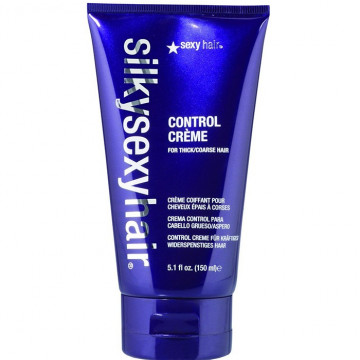 Купити - Sexy Hair SilkySexyHair Control Creme For Thick/Coarse Hair - Крем для контролю над жорстким волоссям