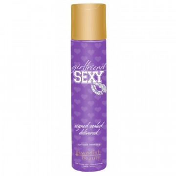 Купити - Swedish Beauty Girlfriend Sexy Natural Bronzer - Лосьйон для солярію з бронзаторами