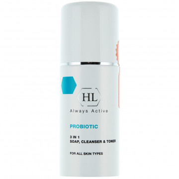 Купити - Holy Land Probiotic 3 in 1 Soap, Cleanser&Toner - Очищуючий засіб 3 в 1