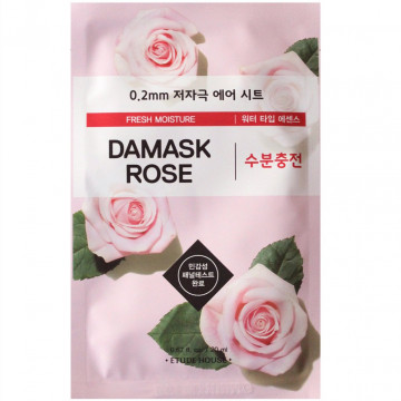 Купити - Etude House Therapy Air Mask Damask Rose - Ультратонка маска для обличчя з екстрактом дамаської троянди