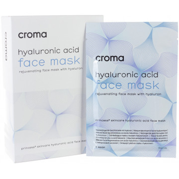 Купити - Croma Face Mask with Hyaluronic Acid - Маска для обличчя з гіалуроновою кислотою