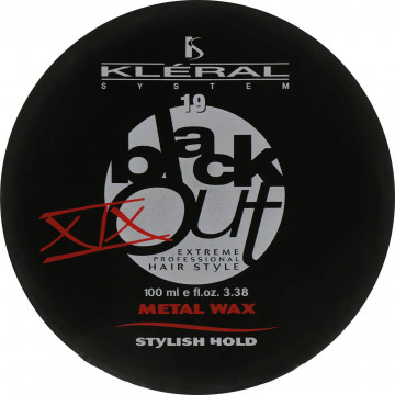 Купити - Kleral System Black Out Line Metal Wax №19 - Віск з блиском для волосся