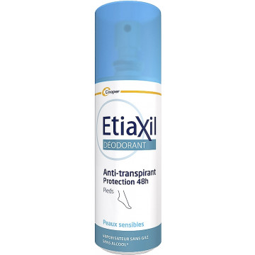 Купити - Etiaxil Antiperspirant Deo 48H Pieds - Антиперспірант-дезодорант спрей для ніг "Захист 48 годин"