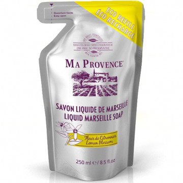 Купити - Ma Provence Savon Liquide Fleur de Citronnier - Рідке Марсельське мило Квітка лимона (запаска) Купити - Ma Provence Savon Liquide Fleur de Citronnier - Рідке Марсельське мило Квітка лимона (запаска)