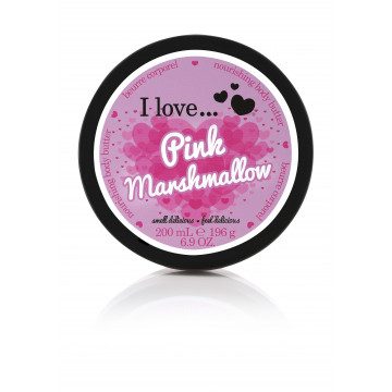 Купити - I Love Pink Marshmallow Body Butter - Олія для тіла "Рожевий зефір"