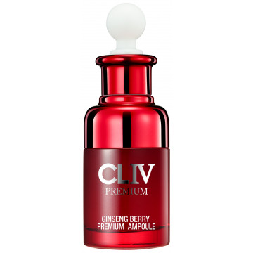 Купити - CLIV Ginseng Berry Premium Ampoule - Енергізуюча ліфтинг-сироватка з екстрактом ягід женьшеню