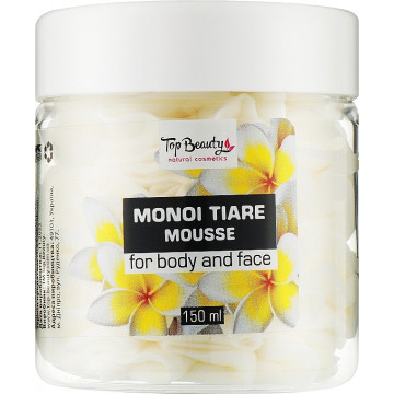 Купити - Top Beauty Monoi Tiare Mousse - Баттер-суфле "Моної-Банан"