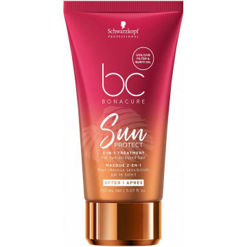 Купити - Schwarzkopf Professional Bonacure Sun Protect 2-in-1 Treatment - Маска 2 в 1 для догляду за волоссям в літній час