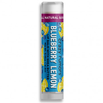 Купити - Crazy Rumors Blueberry Lemon Lip Balm - Бальзам для губ