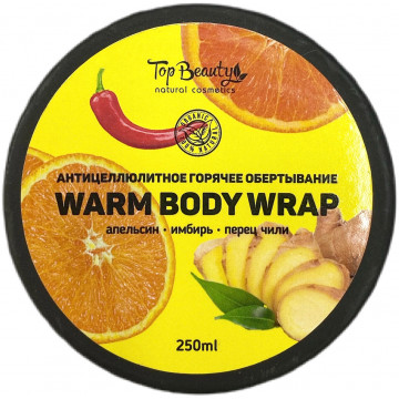 Купити - Top Beauty Warm Body Wrap - Гаряче антицелюлітне обгортання