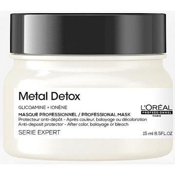 Купити - L'Oreal Professionnel Serie Expert Metal Detox Mask - Маска для запобігання металевим накопиченням у волоссі після фарбування та освітлення