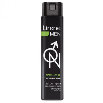 Купити - Lirene Men Relax Shower Gel - Гель для миття тіла і волосся