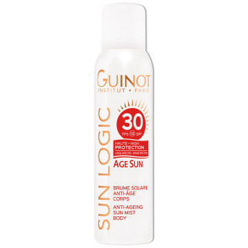 Купити - Guinot Age Sun Anti-Ageing Sun Mist Body SPF30 - Антивіковий спрей від сонця для тіла