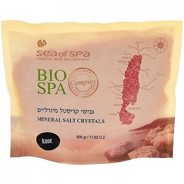 Купити - Sea of SPA Bio Spa Mineral Salt Crystals - Сіль Мертвого моря кольорова ароматична (Rose)