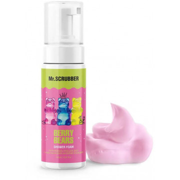 Купити - Mr.Scrubber Berry Bears Shower Foam - Парфумована пінка для душу з ароматом ягідних желейних ведмедиків