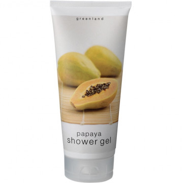 Купити - Greenland Fruit Extracts Shower Gel Papaya - Гель для душа Папайя