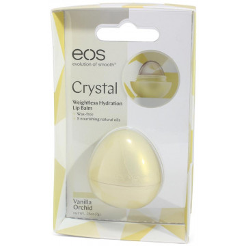 Купити - EOS Vanilla Crystal Lip Balm - Бальзам для губ "Ваніль"