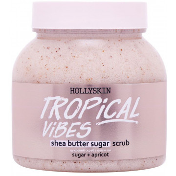 Купити - Hollyskin Shea Butter Sugar Scrub Tropical Vibes - Цукровий скраб з маслом ши та перлітом