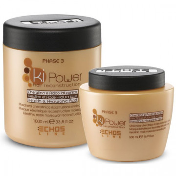 Купити - Echosline Ki Power Mask - Кератіновой маска для волосся