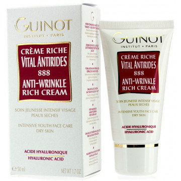 Купити - Guinot Creme Riche Vital Antirides 888 - Нічний крем від зморшок