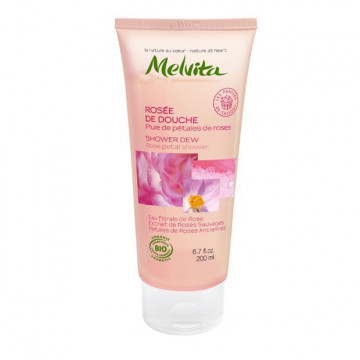 Купити - Melvita Rose Petal Shower Gel - Гель для душа "Роза"