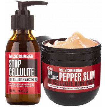 Купити - Mr.Scrubber Anti-cellulite Set - Антицелюлітний набір