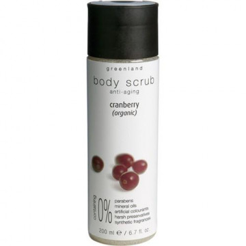 Купити - Greenland Less=More Body Scrub Cranberry - Скраб для тіла Журавлина