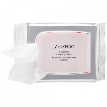 Купити - Shiseido Skincare Global Refreshing Cleansing Sheets - Освіжаючі серветки для обличчя