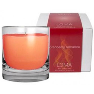 Купити - Loma Cranberry Romance Candle - Ароматична свічка з ароматом журавлини "Романтика"