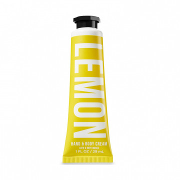 Купити - Bath & Body Works Hand and Body Cream Lemon - Зволожуючий крем для рук Лимон
