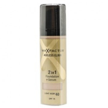 Купити - Max Factor Ageless Elixir 2 в 1 Foundation + Serum - Тональна основа для обличчя