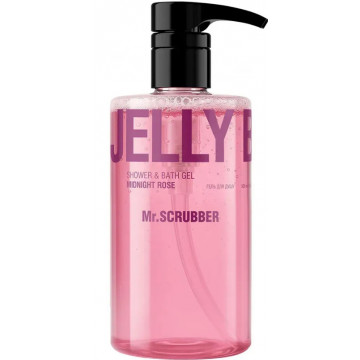 Купити - Mr.Scrubber Jelly Bubbles Shower & Bath Gel "Midnight Rose" - Гель для душу