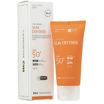 Купити - Innoaesthetics Sun Defense SPF 50+ - Сонцезахисний крем для нормальної та сухої шкіри обличчя