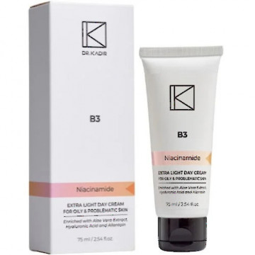 Купити - Dr. Kadir B3 Extra Light Day Cream for Oily and Problematic Skin - Екстралегкий крем для проблемної та жирної шкіри