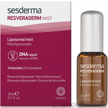 Купити - Sesderma Resveraderm Antiox Mist - Антиоксидантний міст для тьмяної, втомленої шкіри