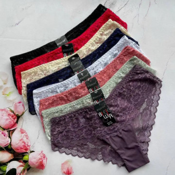 Купити - Biweier 675 - Жіночі красиві трусики з "V"подібним вирізом ззаду