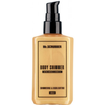 Купити - Mr.Scrubber Body Shimmer Gold - Шиммер для тіла