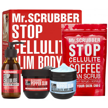 Купити - Mr.Scrubber Slim & Elastic Body Anti-cellulite Set - Антицелюлітний набір