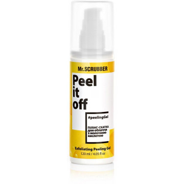 Купити - Mr.Scrubber Peel It Off Exfoliating Peeling Gel - Пілінг-скатка для обличчя